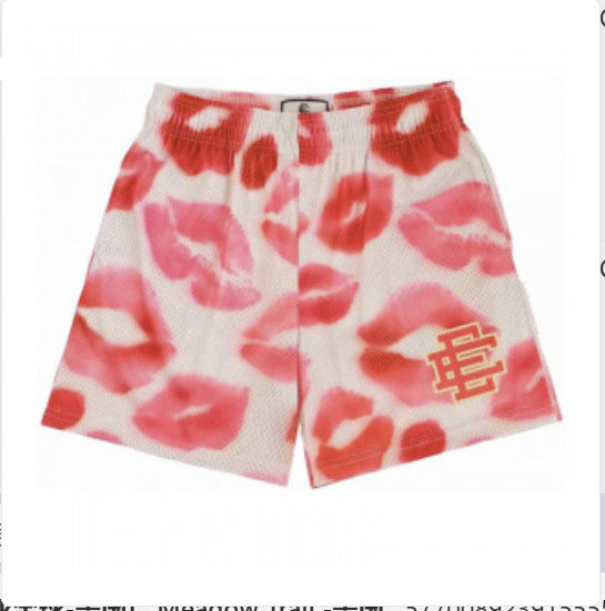 Cross-border exclusive for European code new sports mesh cloth shorts 3D digital printing trend beach pants male manufacturer wholesale