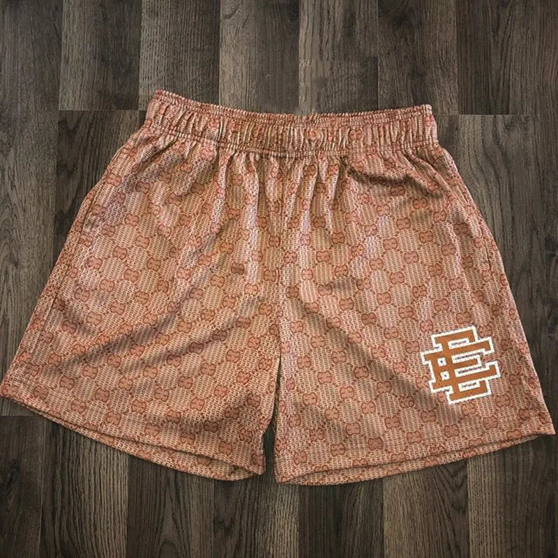 Shorts  EE Eric Emanuel Basic Shorts NEW men's casual shorts fitness sports pants summer gym workout Men Classic GYM Mesh Shorts