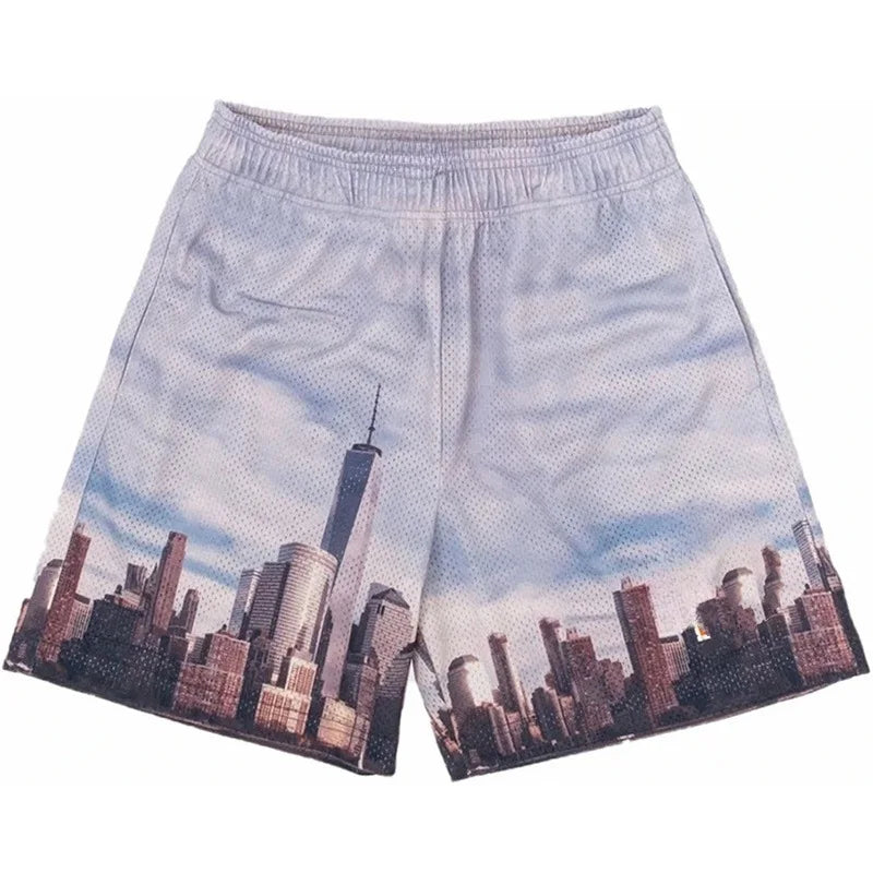 NEW Summer Sports Shorts Men Fitness Sweatpants bodybuilding Short Pants Mens Gym Quick Dry brand Jogging mesh men Shorts